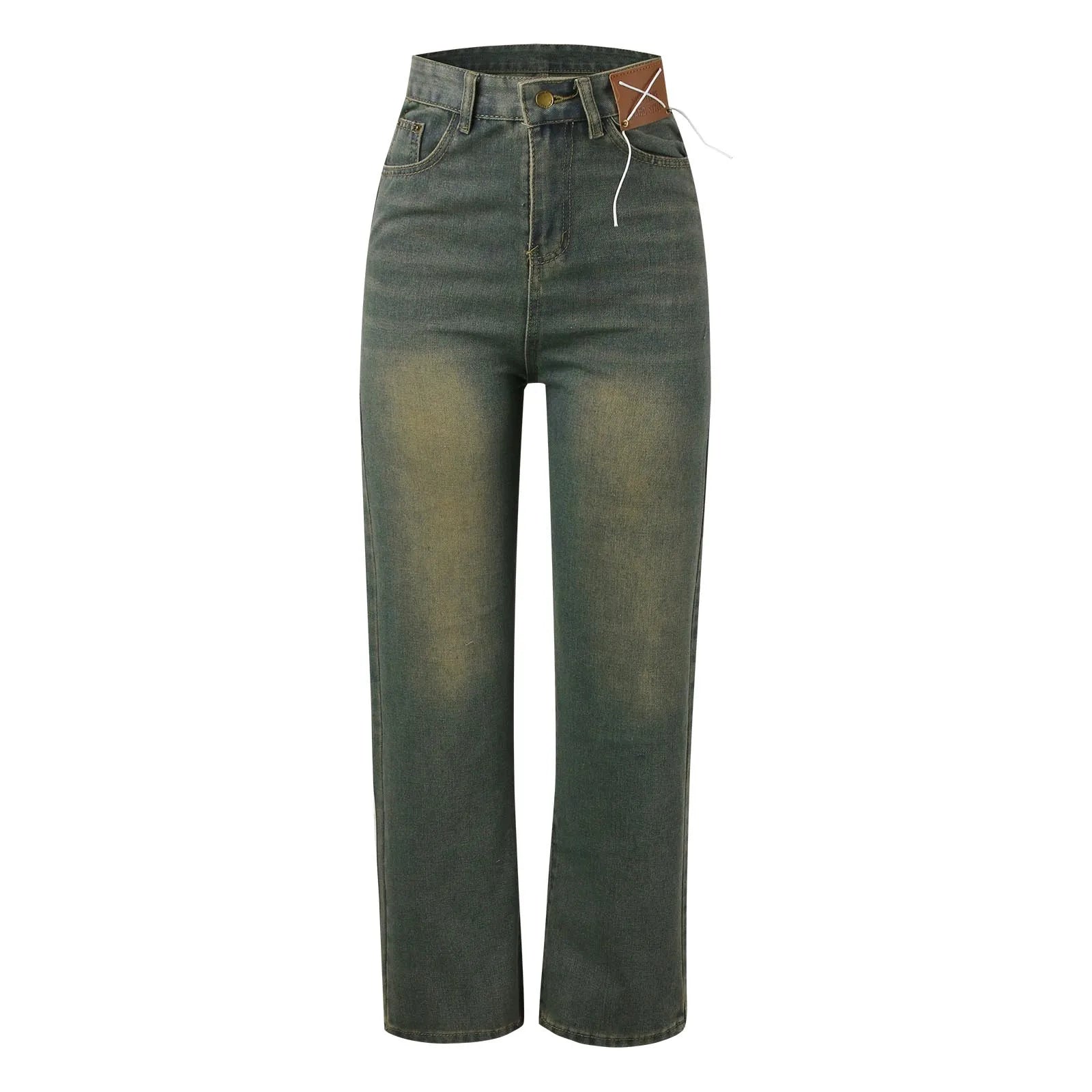 Aiertu Wide Leg Vintage Jeans Aiertu
