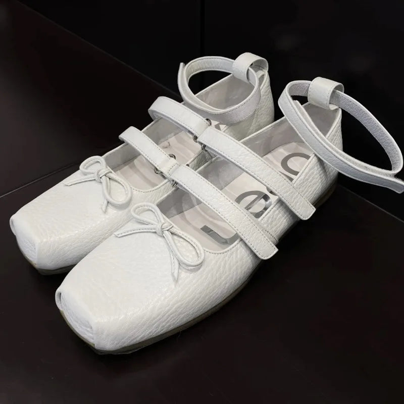 AIERTU  -  New Women Mary Jane Shoes Exquisite Ballet Casual Shoes for Woman Fashion Square Head Sneakers Designer Shoes Zapatos Mujer Aiertu