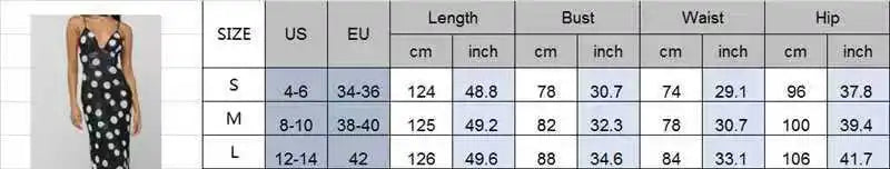 AIERTU  -  Elegant Polka Dot Spaghetti Straps V-Neck Sleeveless Suspender High Waist Slim Maxi Long Dress Evening Gown Party Dress Beach Aiertu
