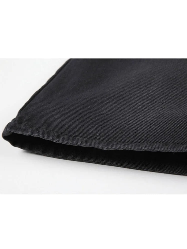 Aiertu Women Denim Shorts Skirt Vintage Streetwear A-line Jeans Skirts Casual All Match Female Slim Package Hip Mini Skirt Summer Aiertu