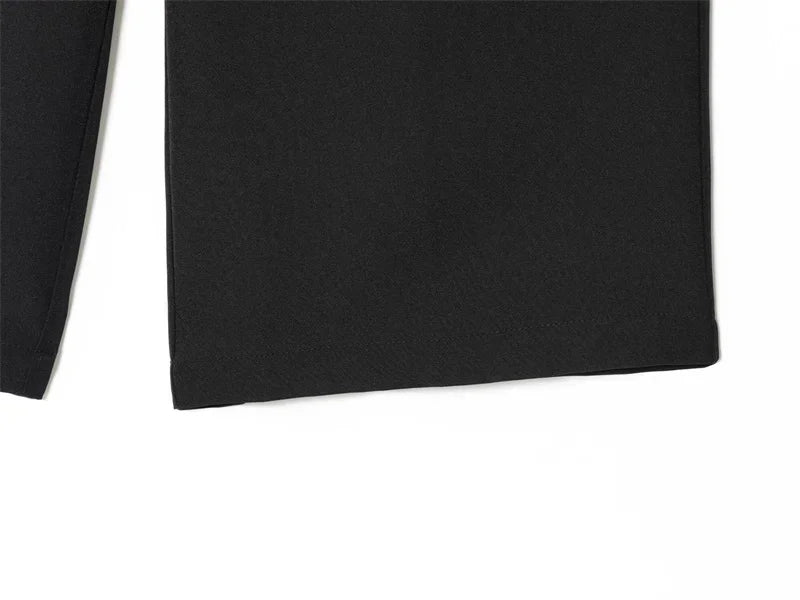 AIERTU  -  Women's Casual Shorts New Summer Black Cropped Simple Shorts Fashionable Capable Commuter Personality Ladies Shorts Aiertu