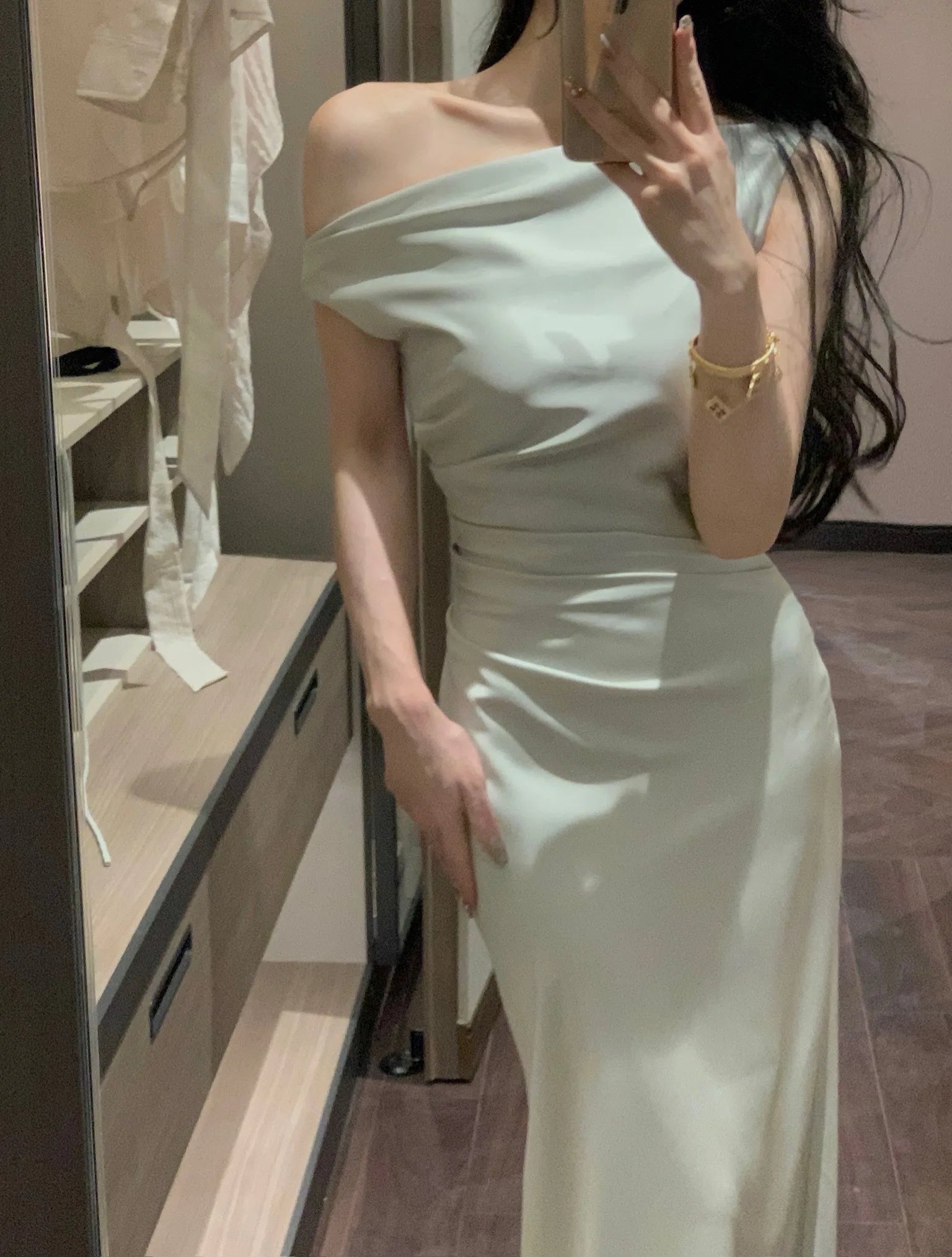 Aiertu Summer Elegant and Chic Women Bodycon Satin Party Dress Vintage Slim Casual Solid Birthday Prom Vestidos Female Clothes Mujers Aiertu