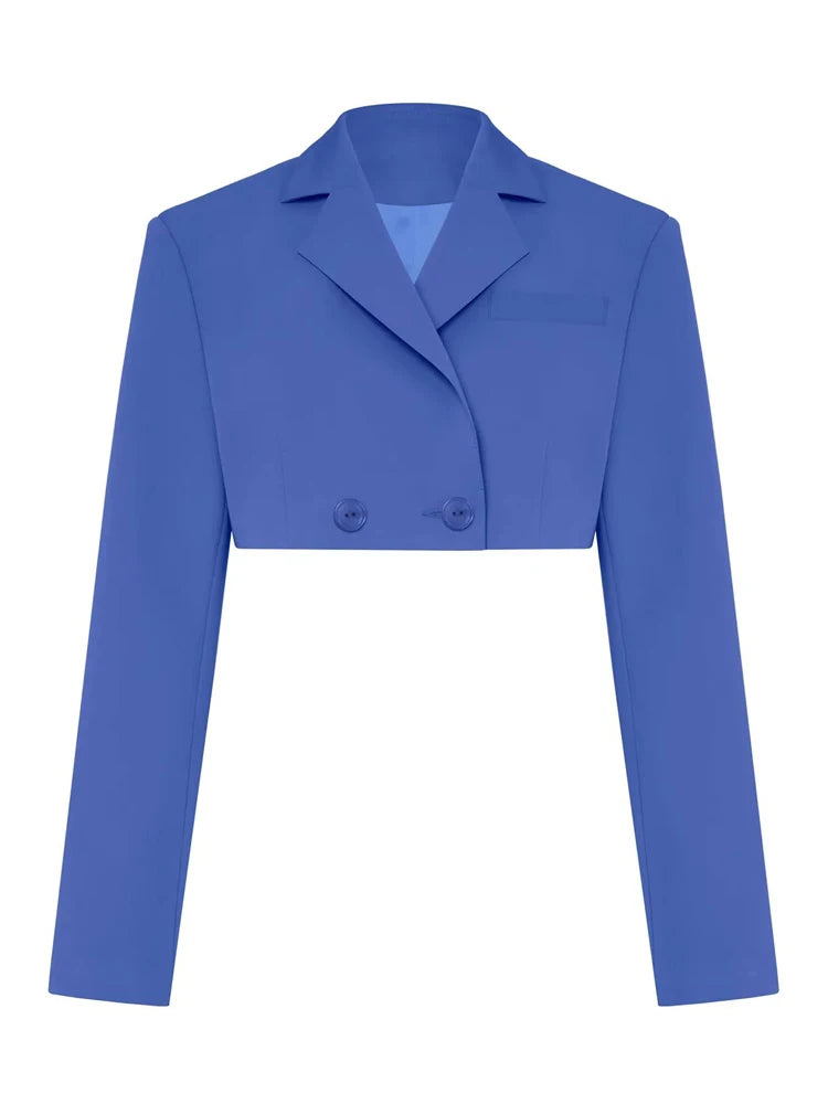 Aiertu Fashion Chic Jacket Women's Blazer Suits Green New Blazers for Women Cropped Coats Jacket Summer Casual Outfits Blazer Women Aiertu