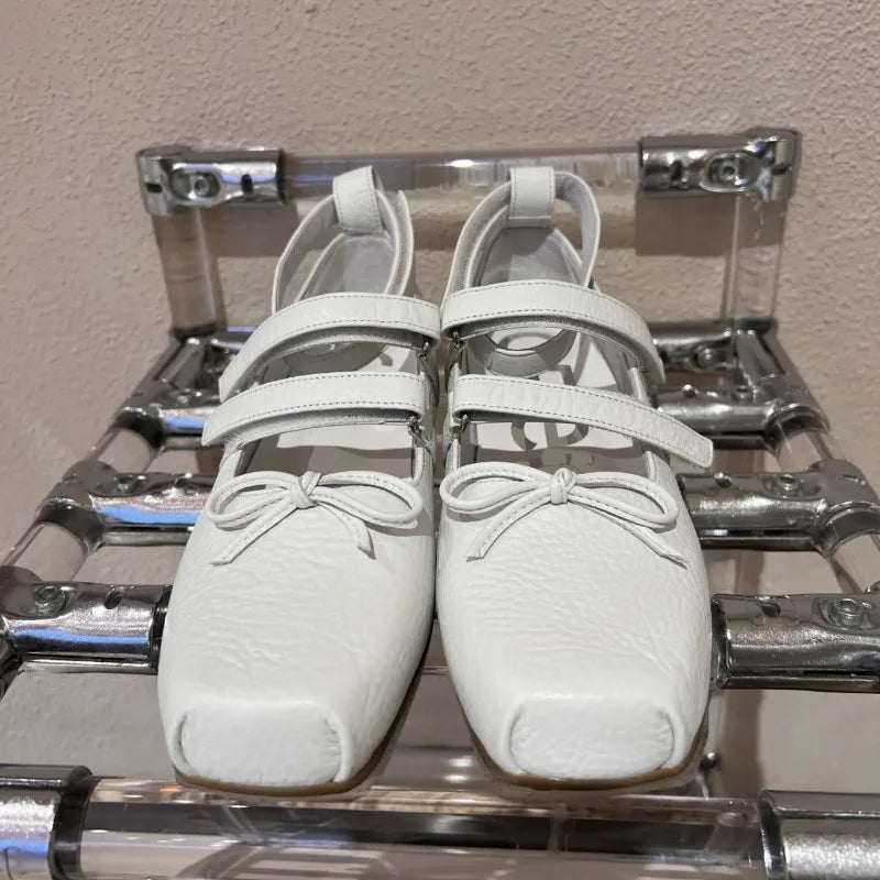 AIERTU  -  New Women Mary Jane Shoes Exquisite Ballet Casual Shoes for Woman Fashion Square Head Sneakers Designer Shoes Zapatos Mujer Aiertu