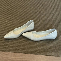 AIERTU  -  New Women's Shoes French Style Luxury Genuine Leather Casual Shoes for Woman Exquisite Flat Shoe Designer Shoes Zapatos De Mujer Aiertu