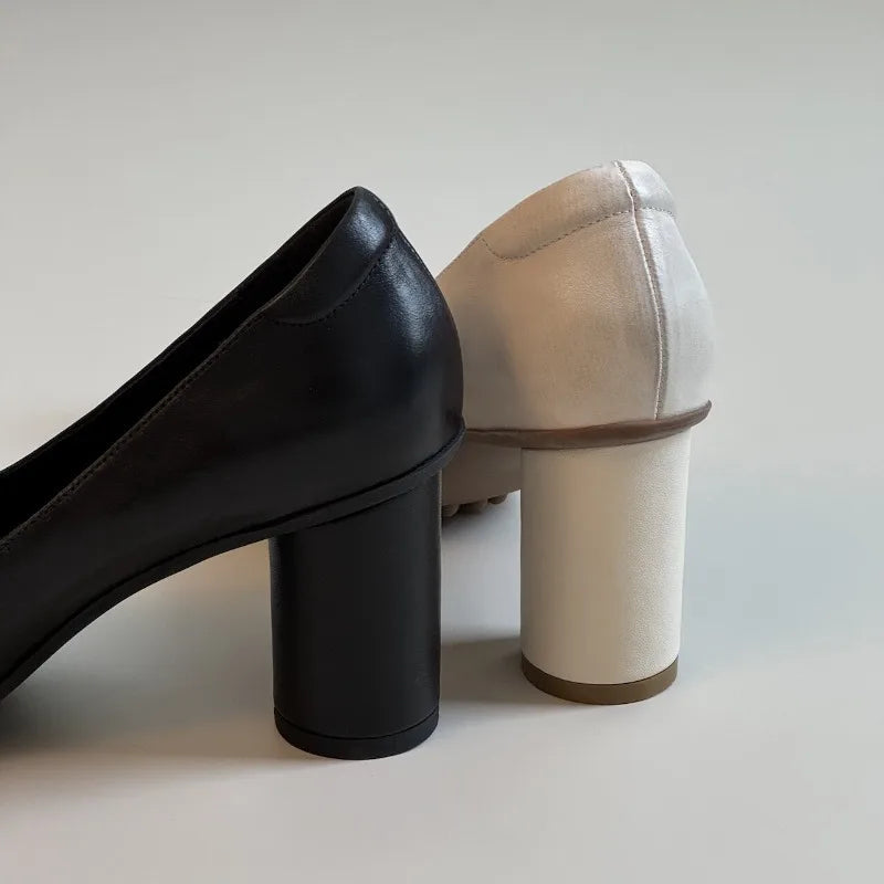 AIERTU  -  Retro Women's Mary Jane Shoes Fashion Round Head High Heels for Woman Exquisite Lolita Casual Shoes Designer Shoes Zapatos Mujer Aiertu