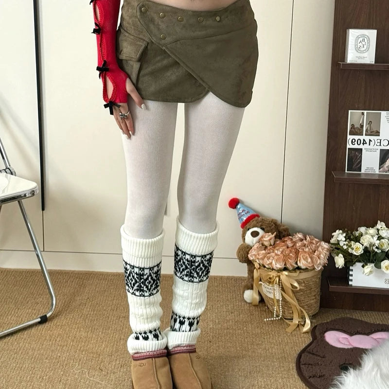 AIERTU  -  Y2K Autumn Thin Basic Tights Women's Pantyhose Elastic High Waist Stockings Body Shapeing Leggings Harajuku Streetwear Aiertu