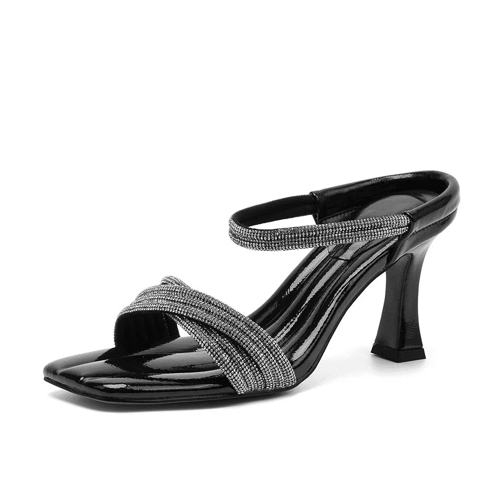 AIERTU  -  New Womens Shoes Exquisite Rhinestone High Heeled Sandals for Woman Fashion Model Casual Shoes Designer Shoes Sandalias De Mujer Aiertu