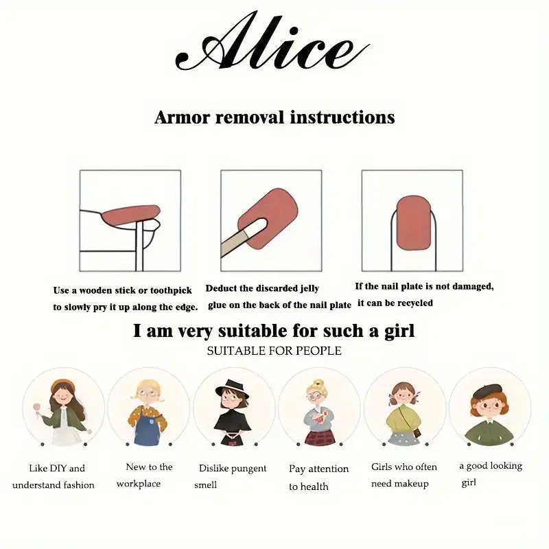 Aiertu 24Pcs Valentine Nails Press on Love Y2k Acrylic Nails Sparkle Butterfly French Cat Eye Almond Full Cover Stick on False Nail Tip Aiertu