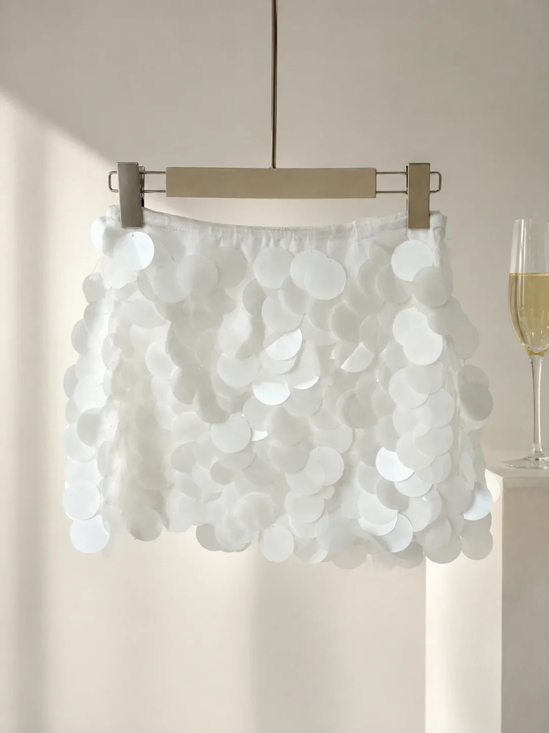 AIERTU  -  Sexy Sequin Mini Skirt Fashion Shiny Bodycon High Waist Patchwork Skirt Hot Girls Summer Party Y2k Luxury Female Skirts New Aiertu