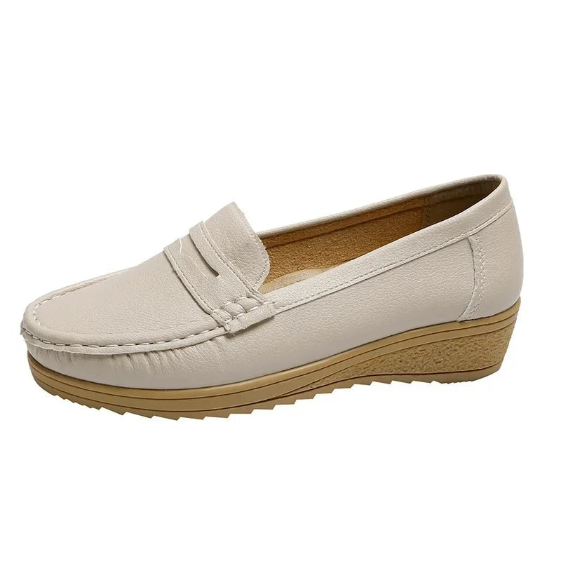AIERTU  -  Women's Soft Bottom Spring Autumn New Style Korean Version Versatile Flat Heel Breathable Anti-Slip Single Shoe Summer Aiertu
