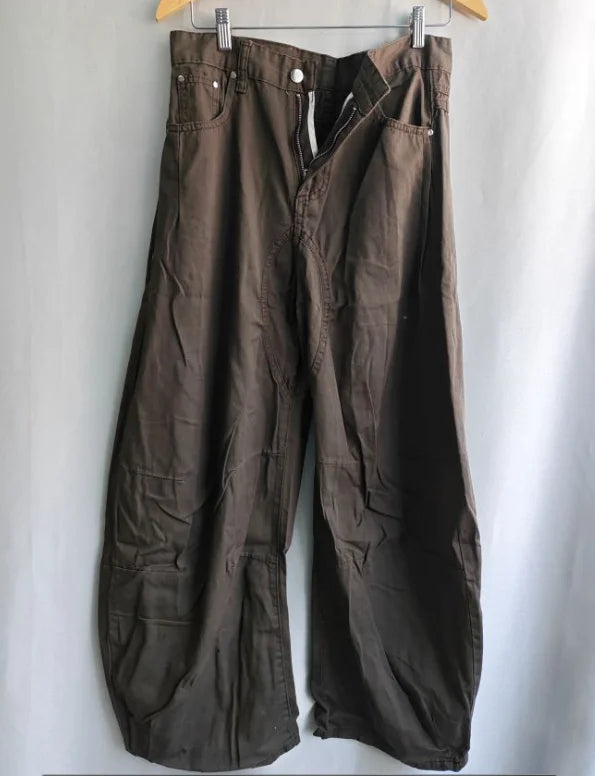 AIERTU  -  Vintage Wide Leg Pants Women's Clothes Streetwear Fashion Y2k Jeans New Bottoms Casual Denim Trousers Korean Pantalon Femme Aiertu