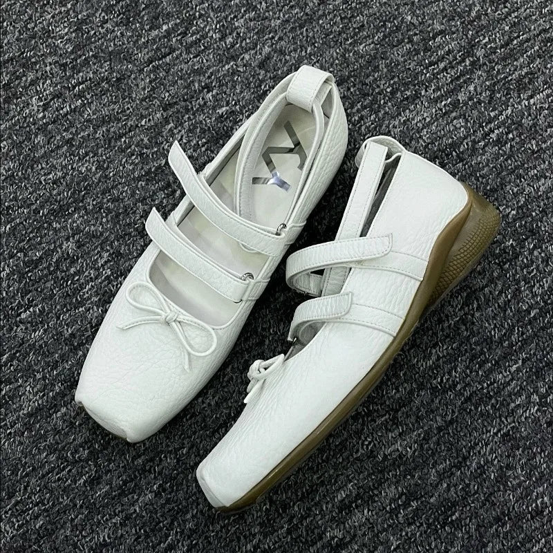 AIERTU  -  New Women Mary Jane Shoes Exquisite Ballet Casual Shoes for Woman Fashion Square Head Sneakers Designer Shoes Zapatos Mujer Aiertu