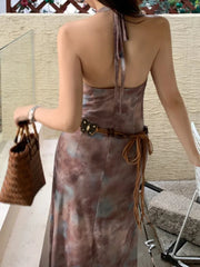 Aiertu Spaghetti Strap Elegant Bodycon Women Summer Dress New Sleeveless Casual Slim Party Birthday Beach Vestidos Female Clothes Mujer Aiertu