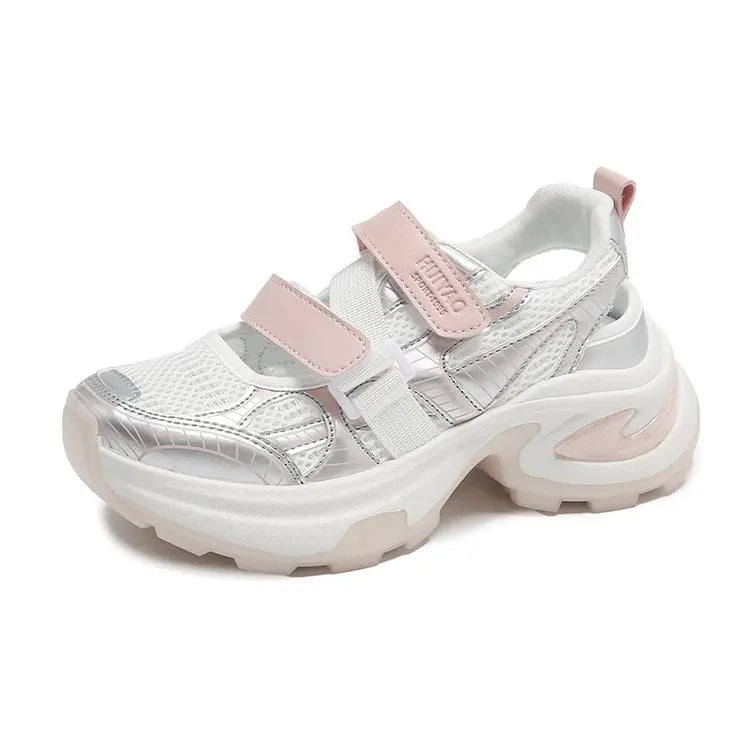 Aiertu Back  to school Women's Sneakers 2024 trend summer New Ladies Casual Training Shoes for Woman platform sneakers mesh breathable jogging sandals Aiertu