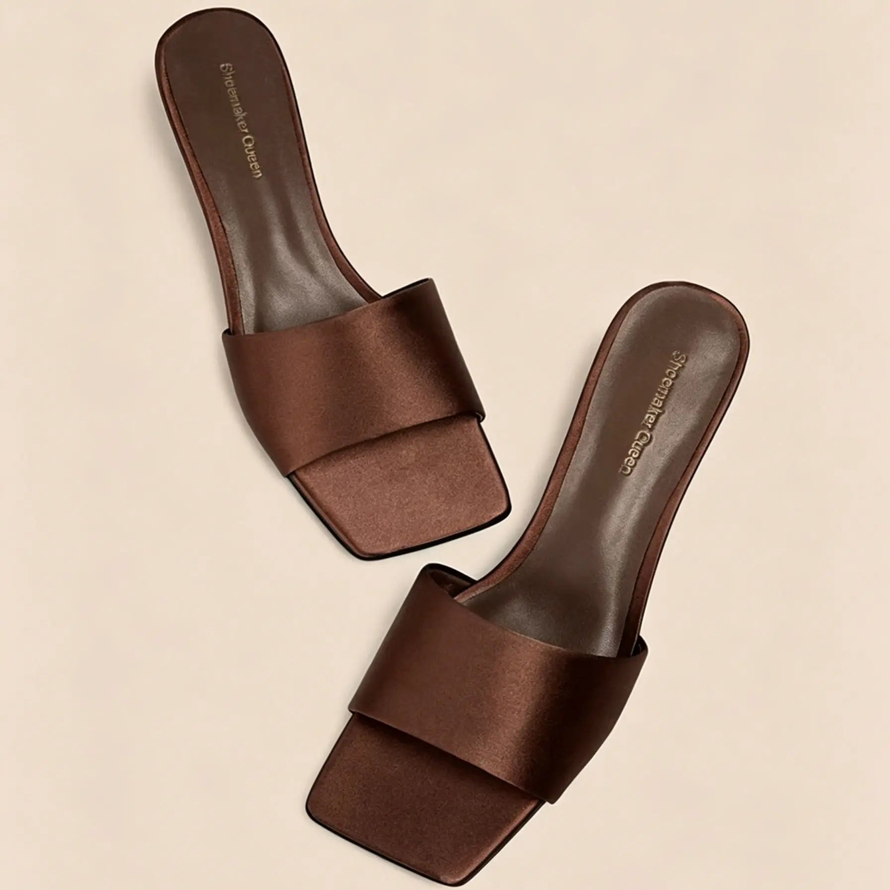 AIERTU  -  Women Sandals Exquisite French Style High Heeled Sandals for Woman Fashion Square Head Casual Shoes Designer Shoes Zapatos Mujer Aiertu
