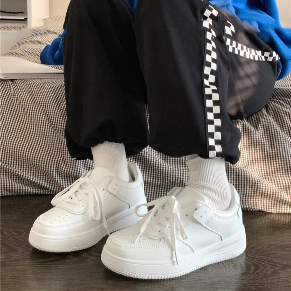 Aiertu Tennis Sneakers Woman Spring Autumn Sports Board Shoes Fashion Comfort Colorful Casual Academy Style Little White Shoes Female Aiertu