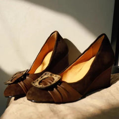 AIERTU  -  Retro Women's Mary Jane Shoes Exquisite French Style High Heels for Woman Elegant Casual Shoes Designer Shoes Zapatos De Mujer Aiertu