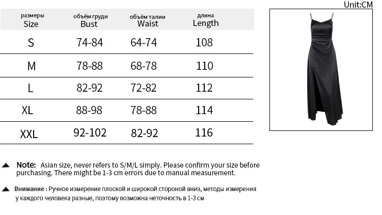 Aiertu Swing Collar Sleeveless Slip Sex Slit Maxi Dress New Fashion Evening Party Women Elegant Streetwear Y2K Aiertu