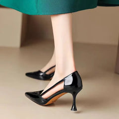 Mid Heel Office & Career Sandals Slip-on Solid Shoes Female 2024 Hot Sale Shallow Thin Heels Classics Women's Sandals Sandálias Aiertu