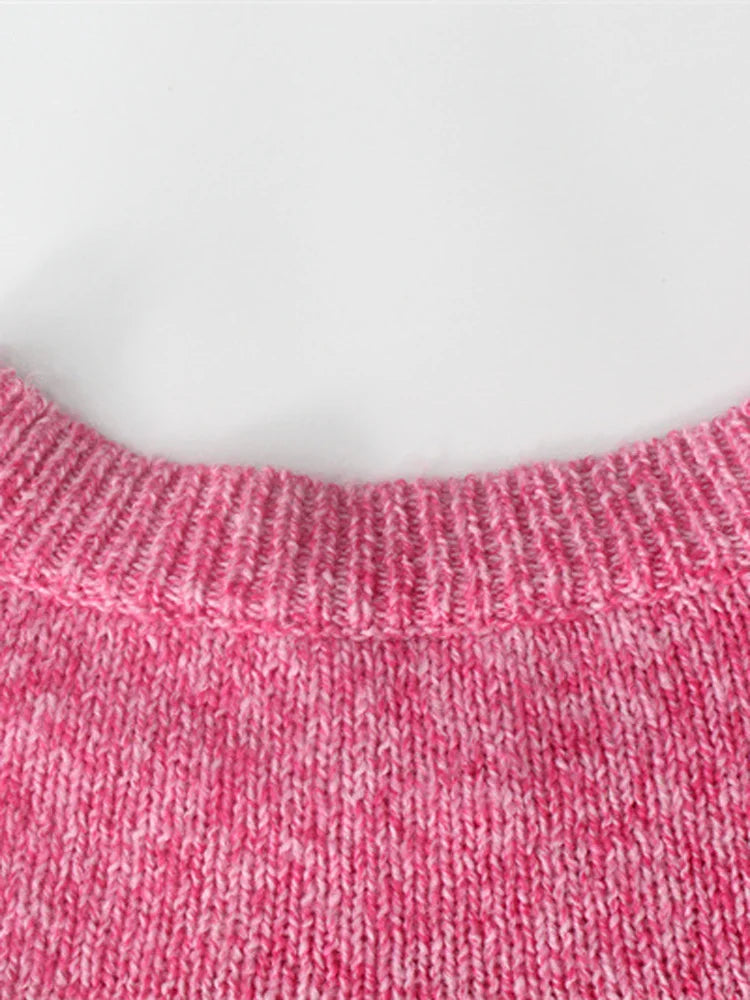 AIERTU  -  Lace-Up Backless Sweater Pullover For Women Sexy Long Sleeve Fashion Turtleneck Loose Bandage High Street Camisola Top New Aiertu