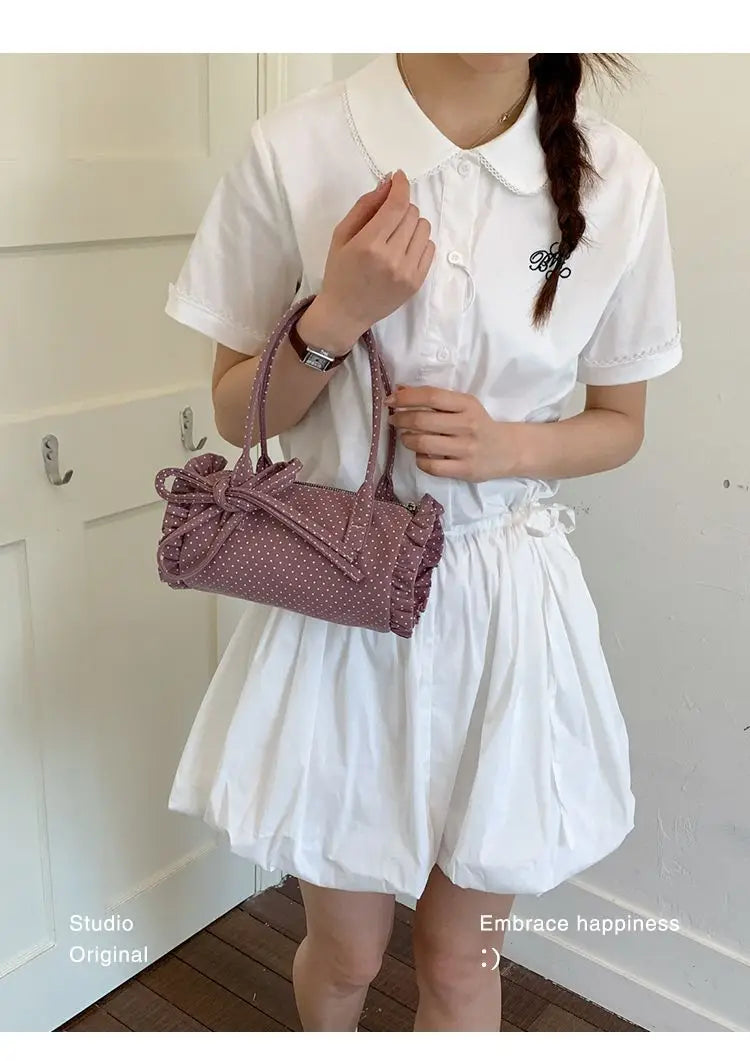 AIERTU  -  Wave Woven New Fashionable and Versatile Shoulder Bags Girl's Stylish Crossbody Bag Aiertu