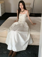 Aiertu DRESS TO IMPRESS Dresses Women Creativity Attractive Embroidery Elegant Streetwear Popular Holiday Chinese Style Ladies Ankle-Length Leisure Chic aiertu