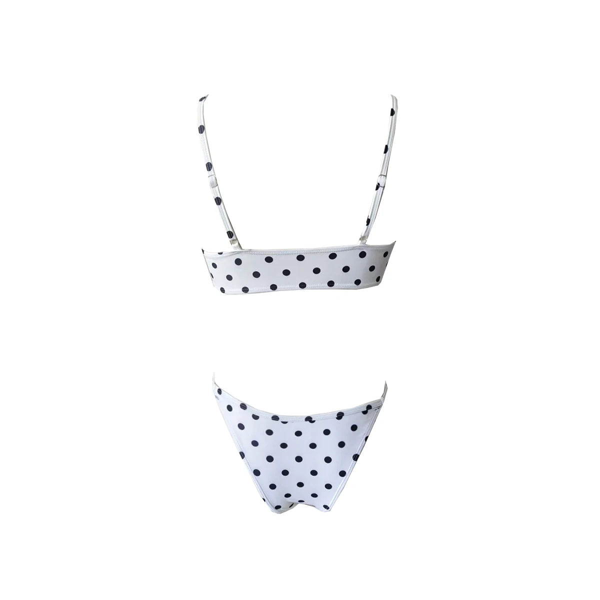 AIERTU  -  Bikini Sexy Women's Swimsuit Polka Dot Two-piece Bikini Beachwear Lace Swimsuit Aiertu