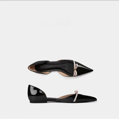 AIERTU  -  Women's Shoes Elegant French Pointed Tip High Heels for Woman Exquisite Patent Leather Casual Shoes Designer Shoes Zapatos Mujer Aiertu