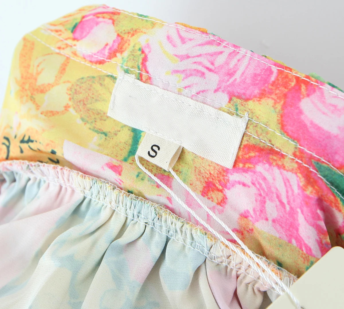 AIERTU  -  Summer Women Multicolor Floral Print Sling Short Dresses  Sexy Sleeveless Female Holiday Boho Beach Robe Aiertu