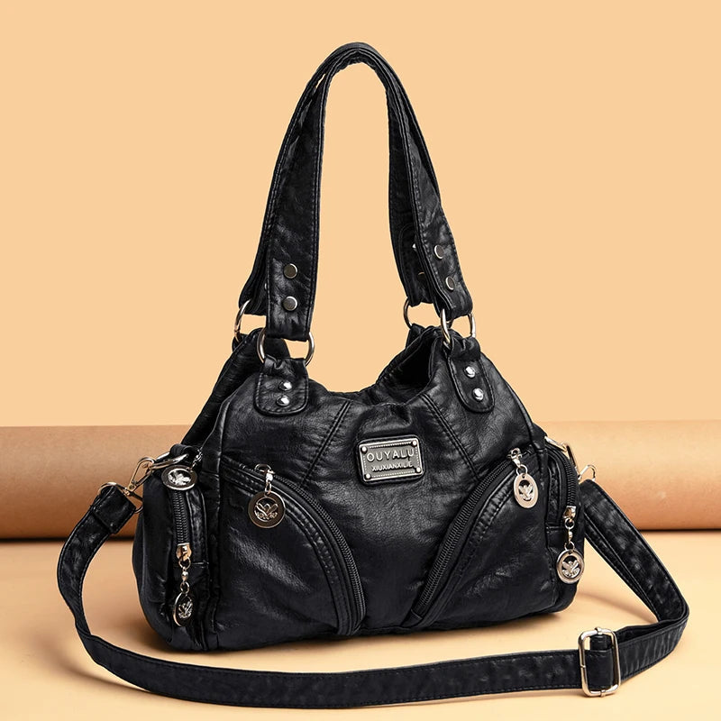 Aiertu Hot Luxury Handbags Women Bags Designer Crossbody Large Capacity Female Shoulder Bag Fashion Brand Ladies Leather Messenger Bags Aiertu