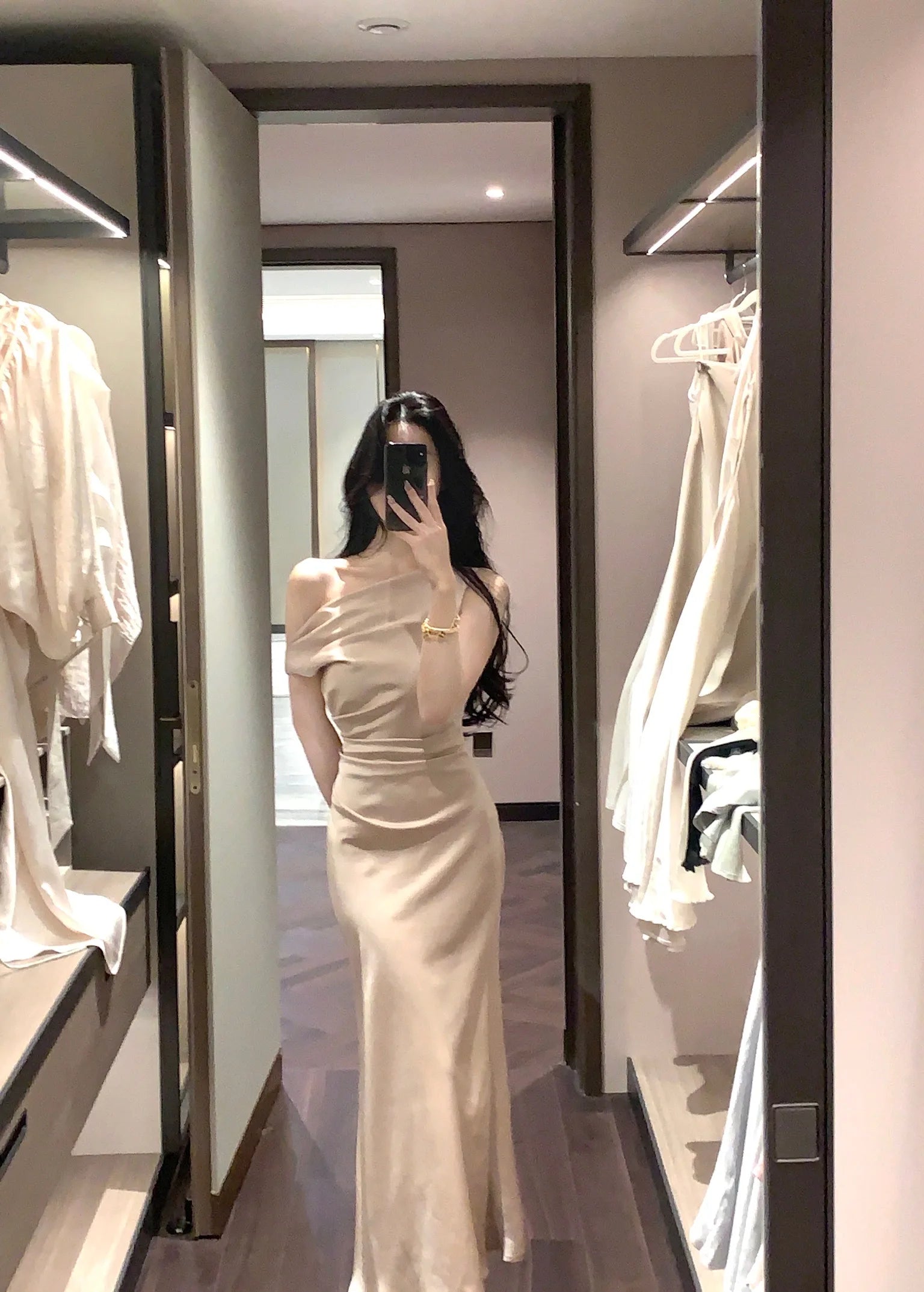 Aiertu Summer Elegant and Chic Women Bodycon Satin Party Dress Vintage Slim Casual Solid Birthday Prom Vestidos Female Clothes Mujers Aiertu