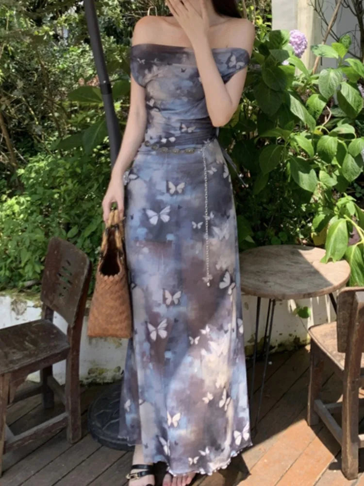 Aiertu Spaghetti Strap Elegant Bodycon Women Summer Dress New Sleeveless Casual Slim Party Birthday Beach Vestidos Female Clothes Mujer Aiertu