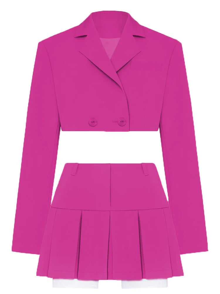 Aiertu Fashion Chic Jacket Women's Blazer Suits Green New Blazers for Women Cropped Coats Jacket Summer Casual Outfits Blazer Women Aiertu