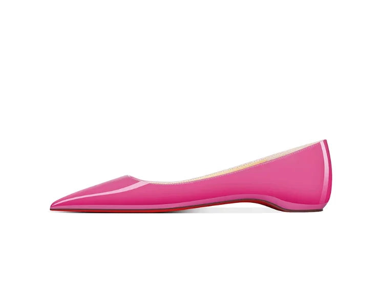 AIERTU  -  Autumn New Pointed Temperament, Small and Fresh, Inner Height Increasing Matte Flat Shoes, Women's Shallow Mouth Single Shoes Aiertu