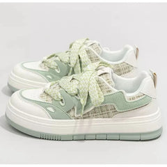 Aiertu Sneakers Casual Platform Sneakers Women Kawaii College Style Retro Vulcanized Shoes Women Korean Fashion Designer Aiertu