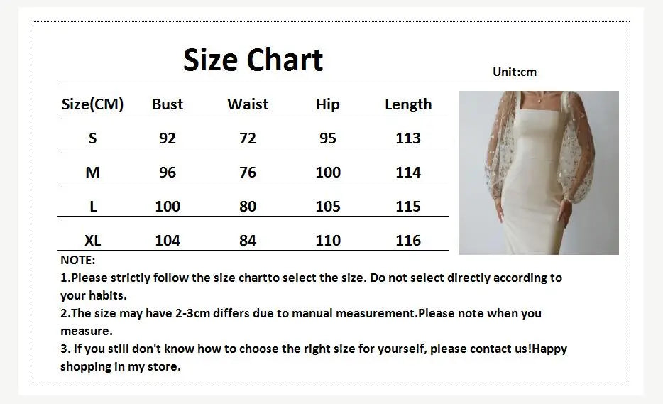 Aiertu Autumn White Dress Women Sexy See Through Lace Embroidery Long Dresses Female Elegant Square Collar Puff Sleeve Slim Party Dress Aiertu