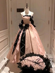 AIERTU  -  Elegant Temperament Girl Original Lolita Evening Dress Student Noble Birthday Bar Mitzvah Jsk Suspender Princess Dress Aiertu