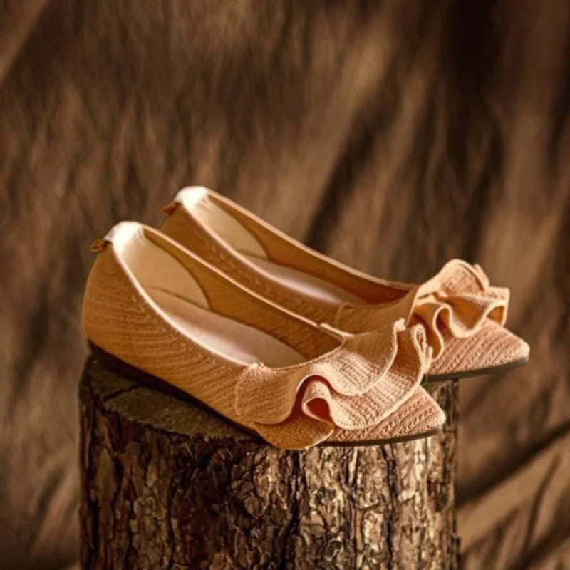 AIERTU  -  New Women's Shoes Elegant French Style Casual Shoes for Woman Comfortable Flat Bottom Work Shoe Designer Shoes Zapatos De Mujer Aiertu