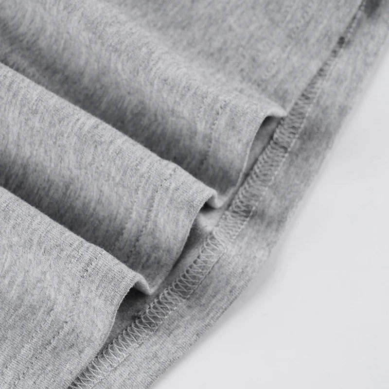 AIERTU - Casual Simple Long Sleeve Round Collar Solid Streetwear Women T-shirts Loose Early Autumn Basic Club Tops Clothing  Aiertu
