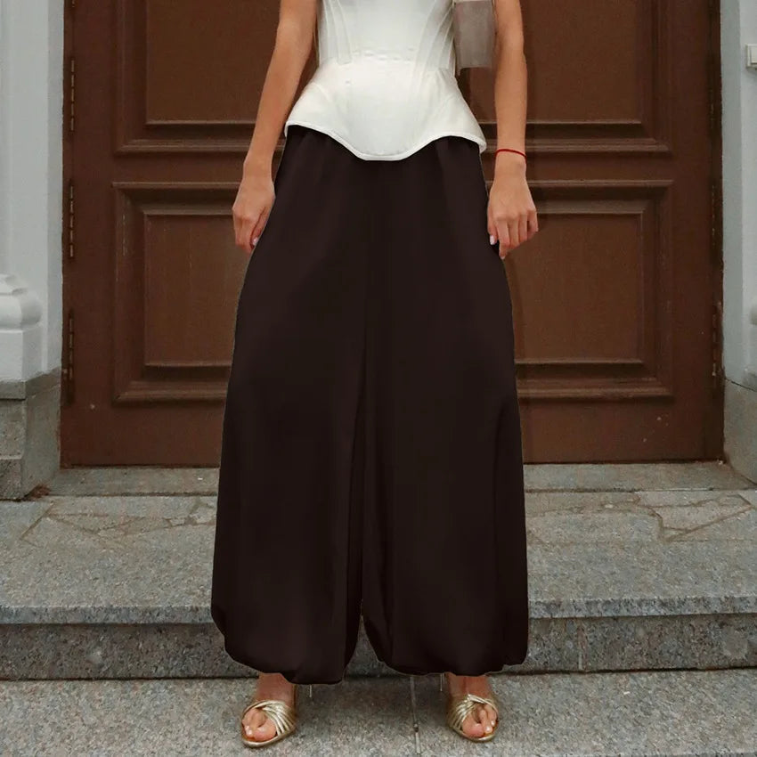 AIERTU  -  Autumn and Winter New Street Style Bloomers Women's Design Sense Temperament Loose Commuting Aiertu