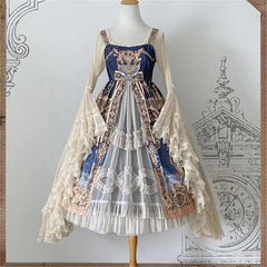 AIERTU  -  Mesh Blouses Flare Sleeve Spring Autumn Japanese Style Lolita Girls Women Shirts Solid Ruffles Vintage Thin Elegant Blusas Aiertu