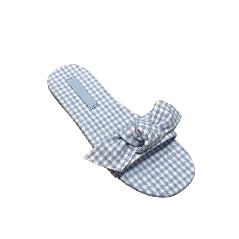 AIERTU  -  Summer New Women Shoes Exquisite French Style Flat Slippers for Woman Fashion Vacation Casual Shoes Designer Shoes Zapatos Mujer Aiertu