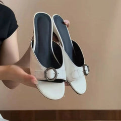 AIERTU  -  Womens Sandals Exquisite French Style High Heeled Sandals for Woman Fashion Vacation Casual Shoes Designer Shoes Sandalias Mujer Aiertu