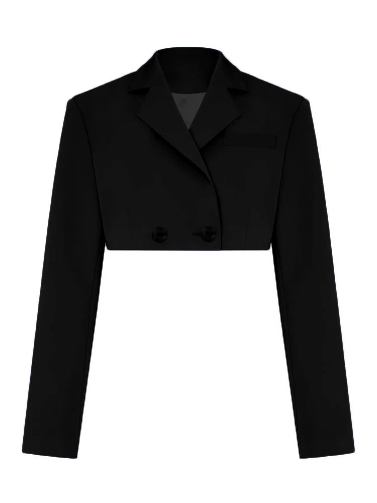 Aiertu Fashion Chic Jacket Women's Blazer Suits Green New Blazers for Women Cropped Coats Jacket Summer Casual Outfits Blazer Women Aiertu