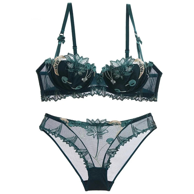 Aiertu Women Two-piece Sets Pink Bra and Underwear Set Bikinis Panties Briefs Lingeries Underpant Female Panty Intimates Underwear Set Aiertu