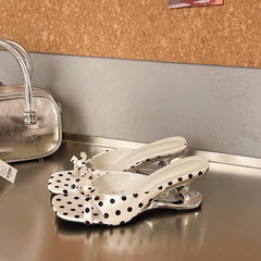 AIERTU  -  Summer New Women's Fashion Square Toe Flip-Flops Sexy Open Toe Sandals Casual Comfortable Vacation High Heels Selling Aiertu