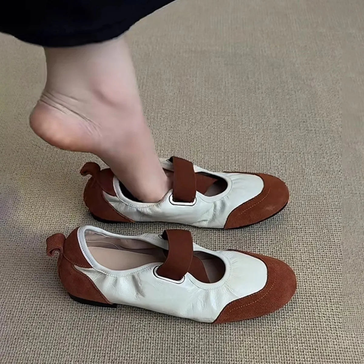 AIERTU  -  Fashion Womens Mary Jane Shoes Exquisite Ballet Casual Shoes for Woman Comfort Shallow Sneakers Designer Shoes Zapatos De Mujer Aiertu