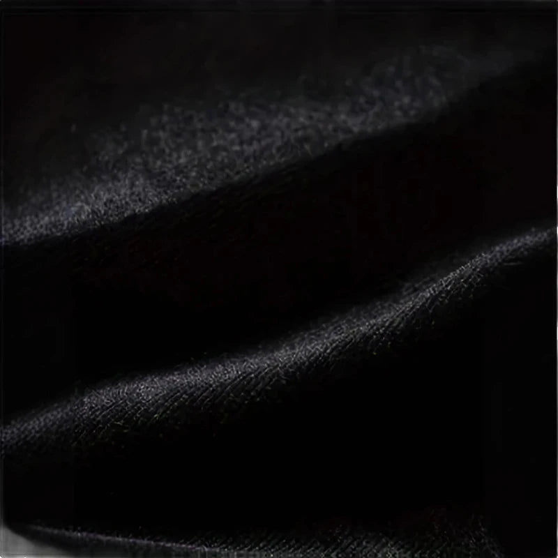 AIERTU  -  Elegant Lace Dress for Women Black V-Neck Flared Sleeve Velvet Dresses Autumn Winter Commuting Slim Fit Long Dresses Aiertu