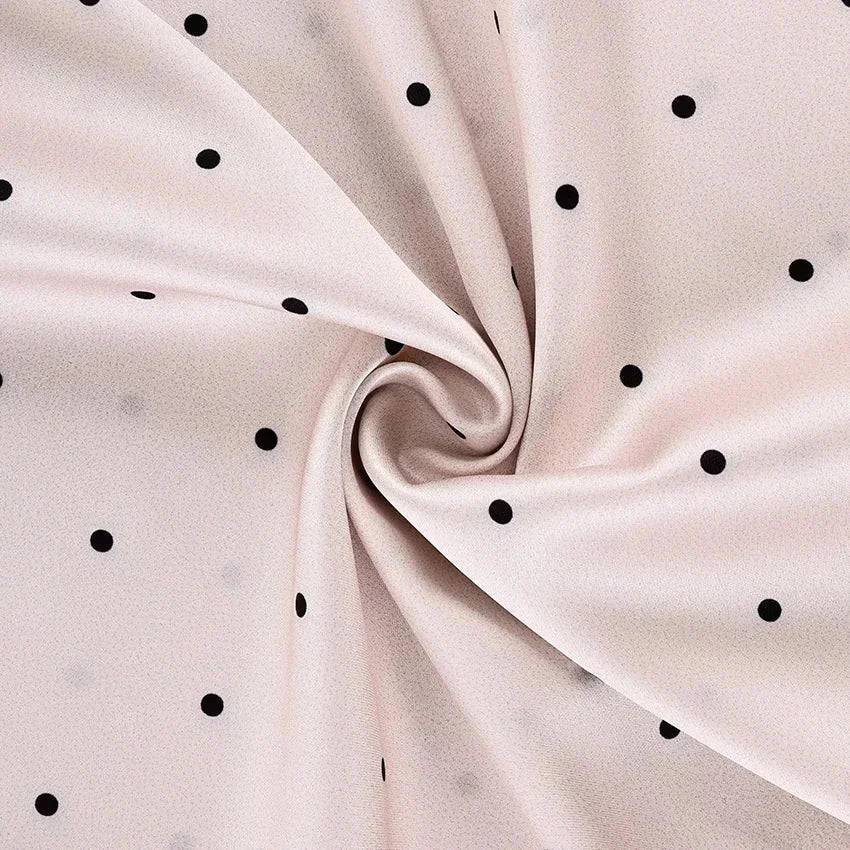 AIERTU  -  White Polka Dot Wide Straight Pants Loose Fit Spring Summer Chic Commuter Office Casual For Women Elegant Day To Night Aiertu